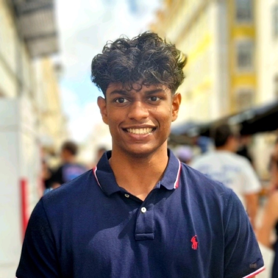 Jonathan D’Costa smiling